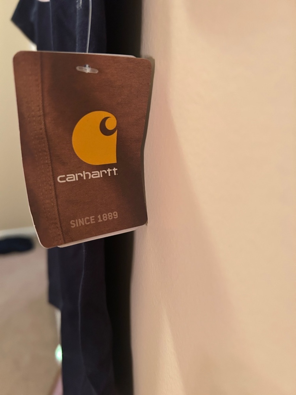 Carhartt Boys L Navy Tee – New With Tags - Picture 4 of 4